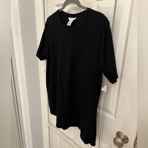 H&M maternity black t shirt